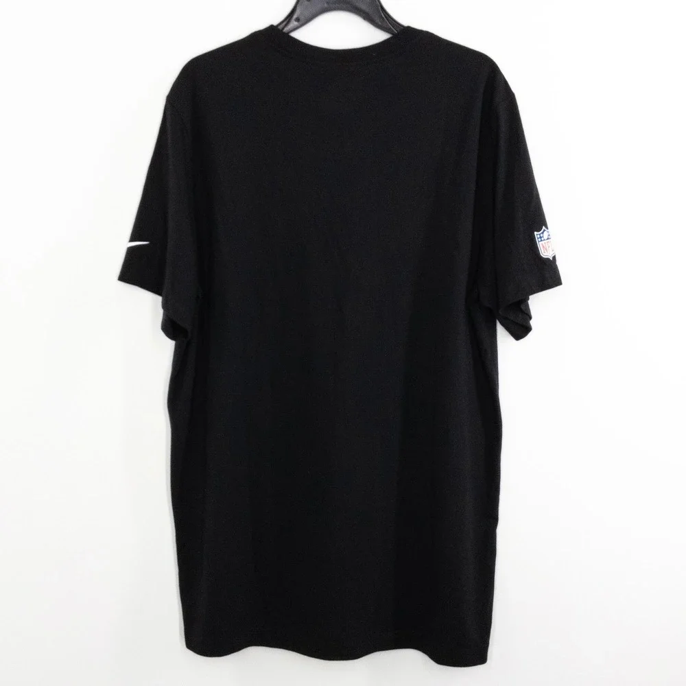 Nike Tennessee Titans Crucial Catch T-Shirt Men's XL Black NFL Intercept Cancer